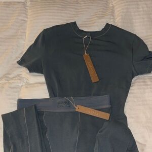 SKIMS kyanite Loungewear Set